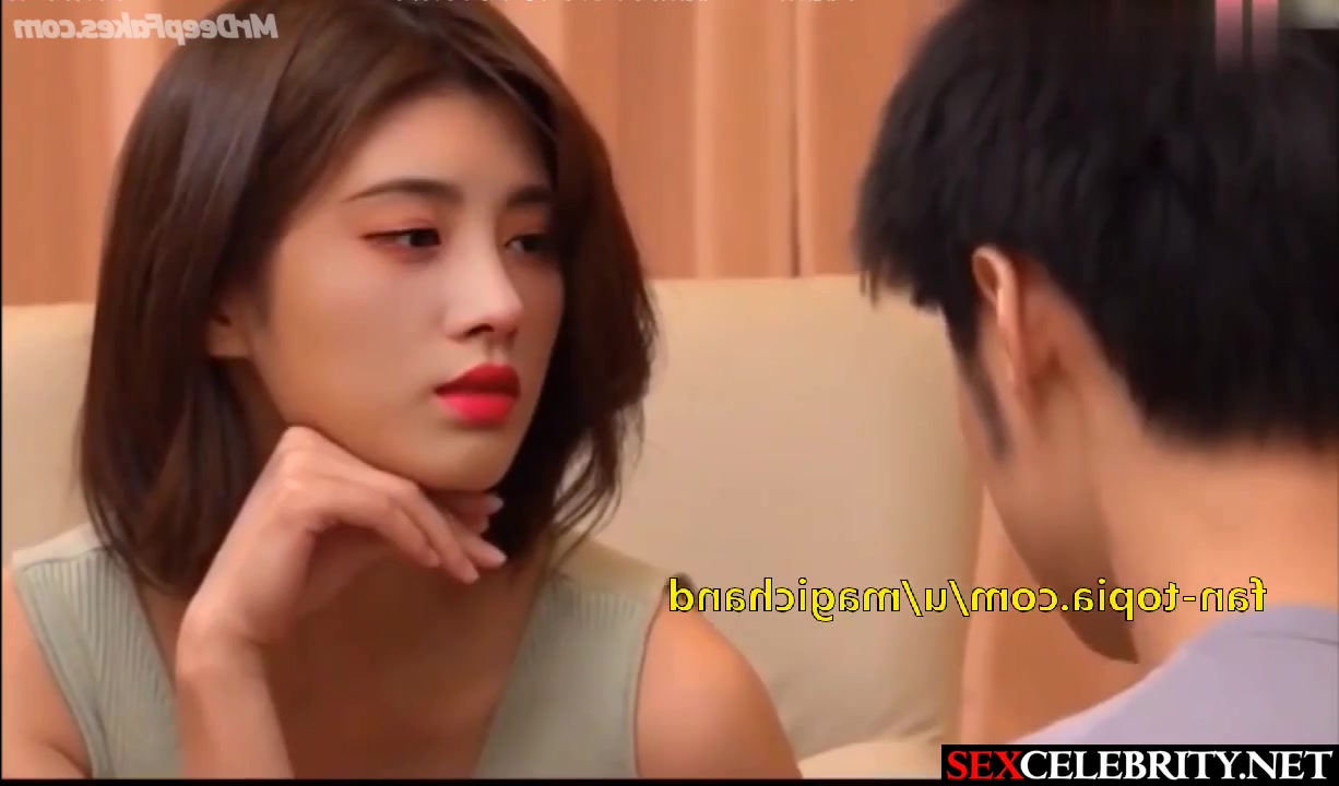 Chinese Ju Jingyi (中国人 鞠婧祎) SNH48 boyfriend was asked to fuck her pussy (男朋友被要求操她的阴户) - DeepFakesCeleb