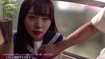Wonyoung (장원영 아이브), sexy schoolgirl seduced by old fart - deepfake